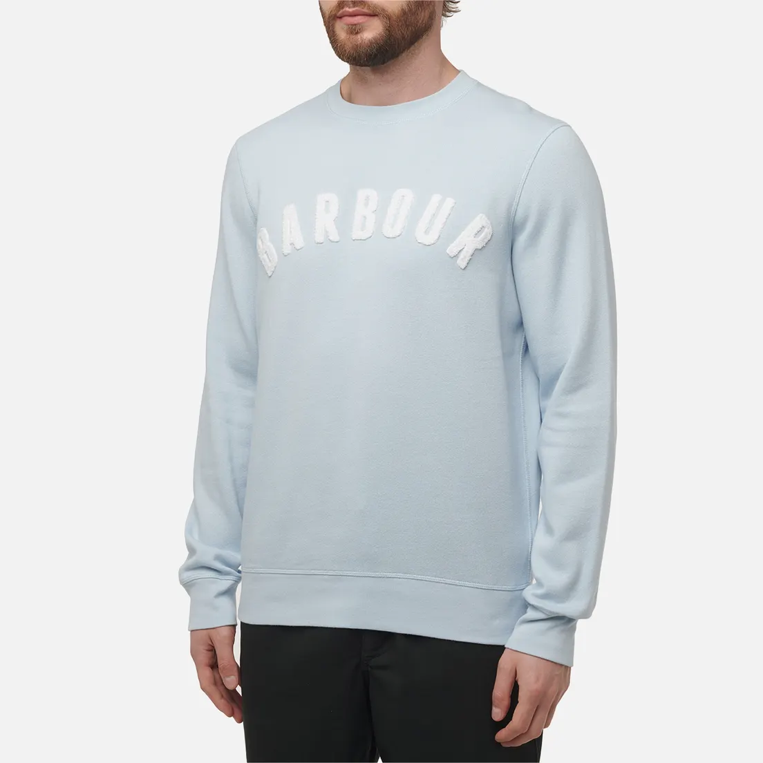 Barbour Мужская толстовка Prep Logo Crew