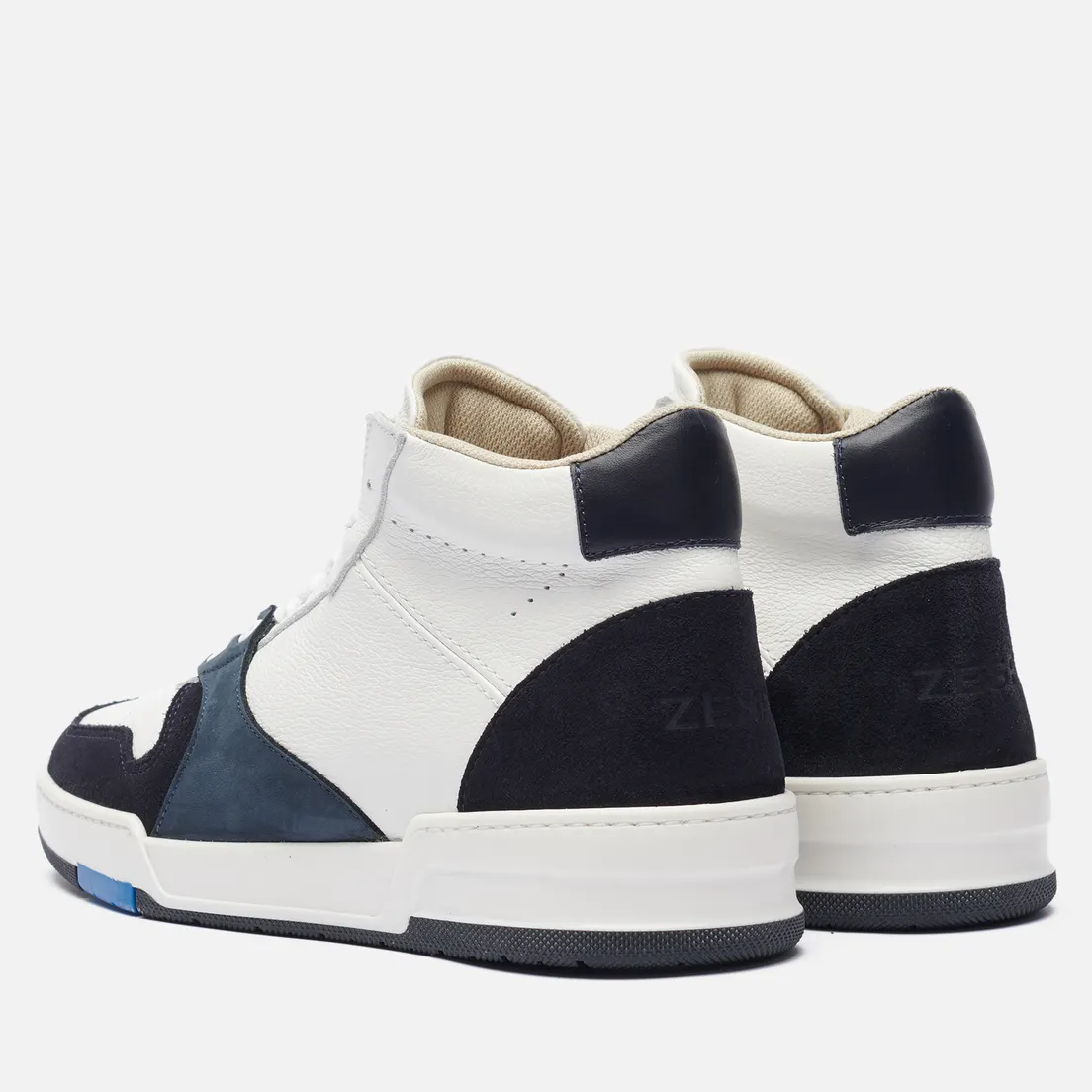 Zespa Мужские кроссовки ZSP24 Nappa/Suede Bicolor