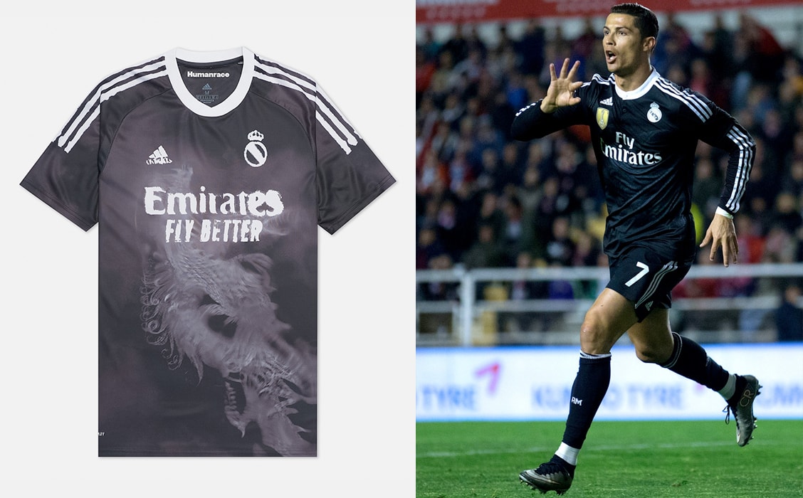 Мужская футболка adidas Performance x Human Race Real Madrid Jersey